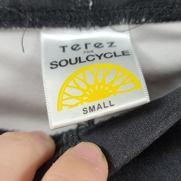 Soulcycle x terez palm tree leggings. Size small - Picture 4 of 5